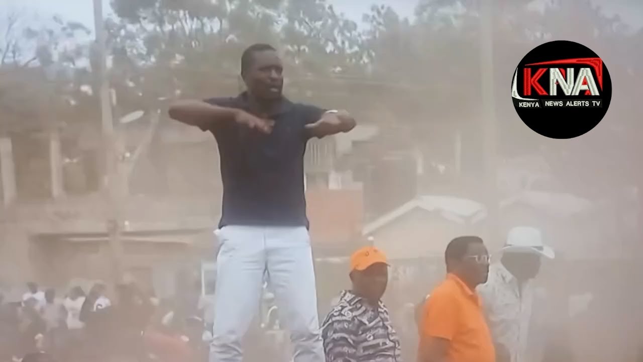 EDWIN SIFUNA EXTRAORDINARY GRAND MUSICAL ENTRY IN BUSIA.