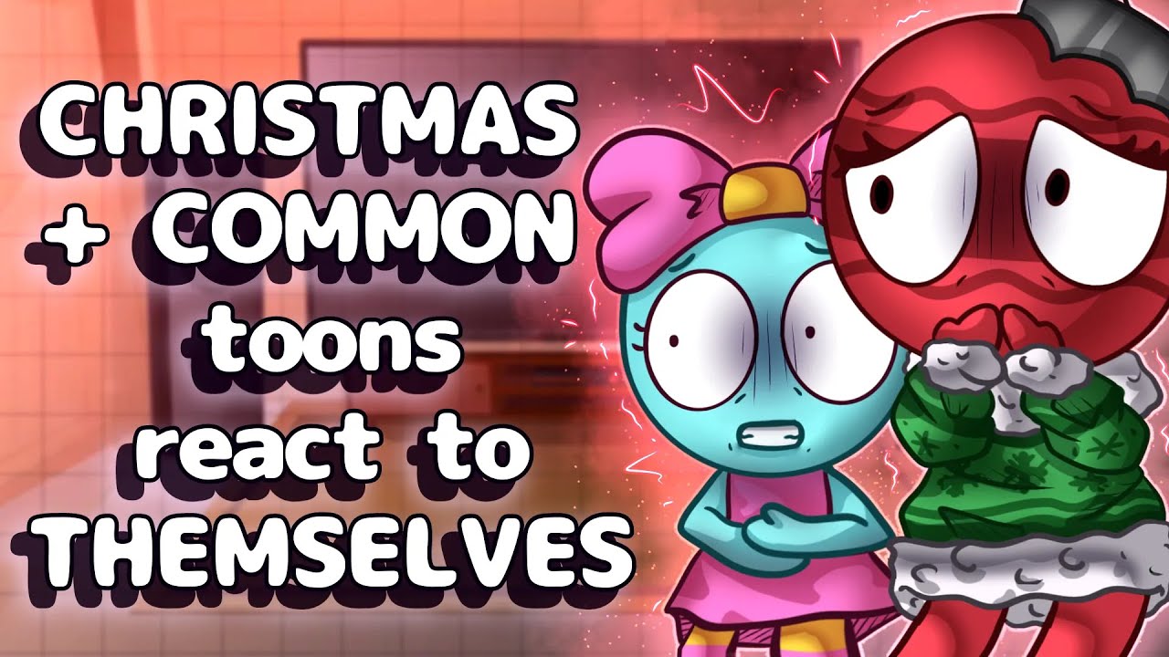 Christmas Toons (+ Common Toons) React to Themselves! 🎄 || Gacha Reaction