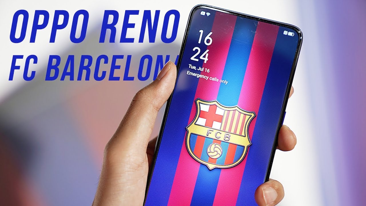 OPPO Reno FC Barcelona Edition - The best gift to football fans!