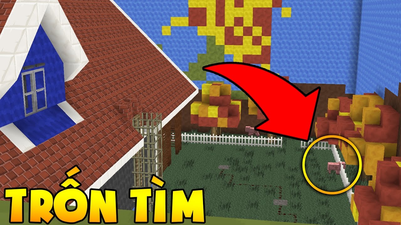 KHI CON SÓI TÌM CON HEO | Minecraft Trốn Tìm #2