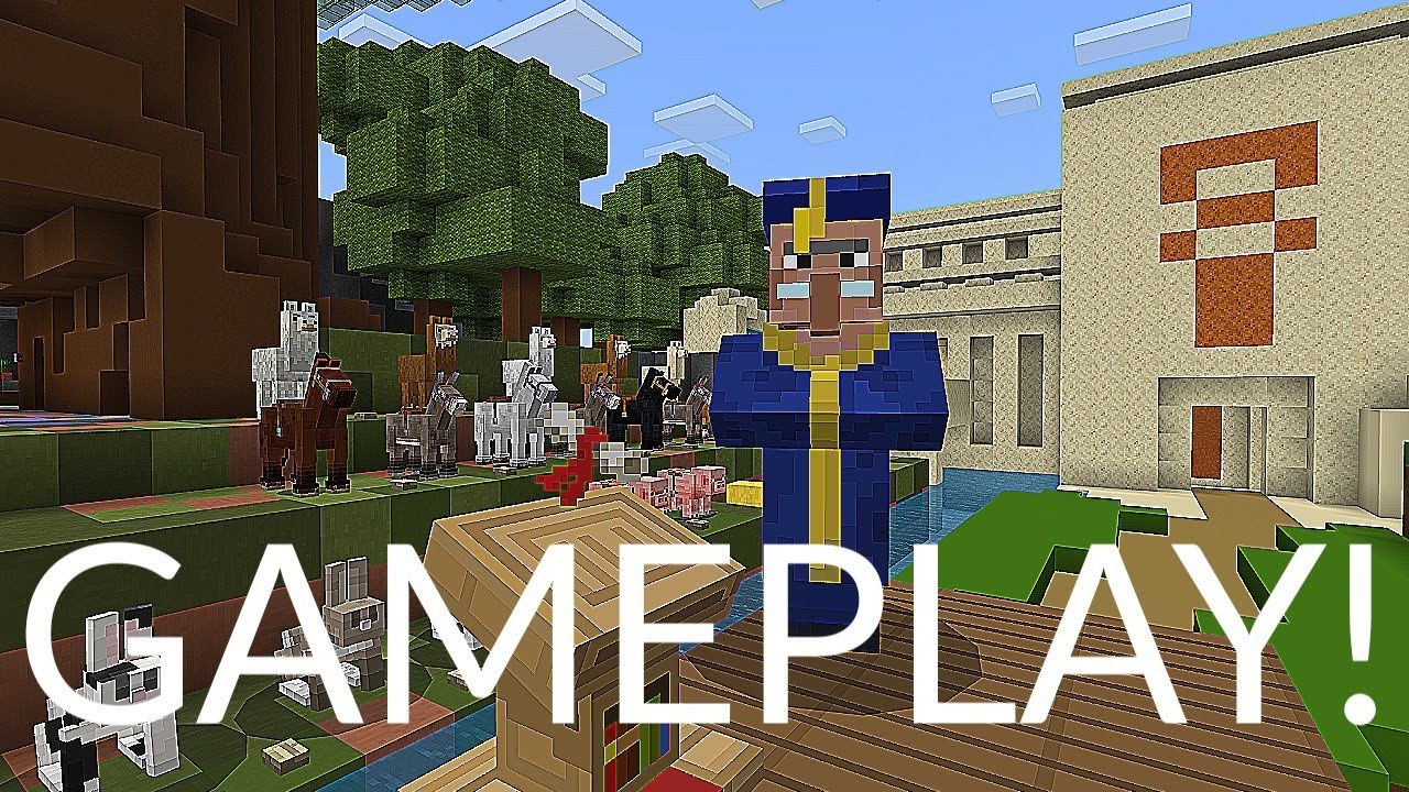 Minecraft PE: Graduation Celebration Gameplay