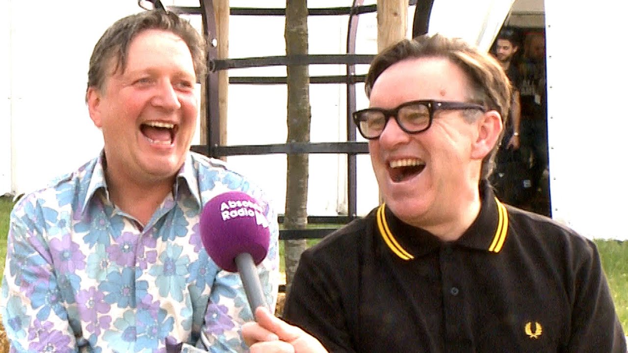 Squeeze Interview (Glenn Tilbrook and Chris Difford) at Cornbury Festival 2013