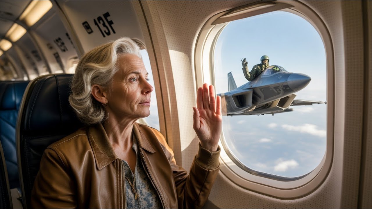 She Sat Quietly in Seat 13F — But One Call Sign Made F-22 Pilots Salute Mid-Air