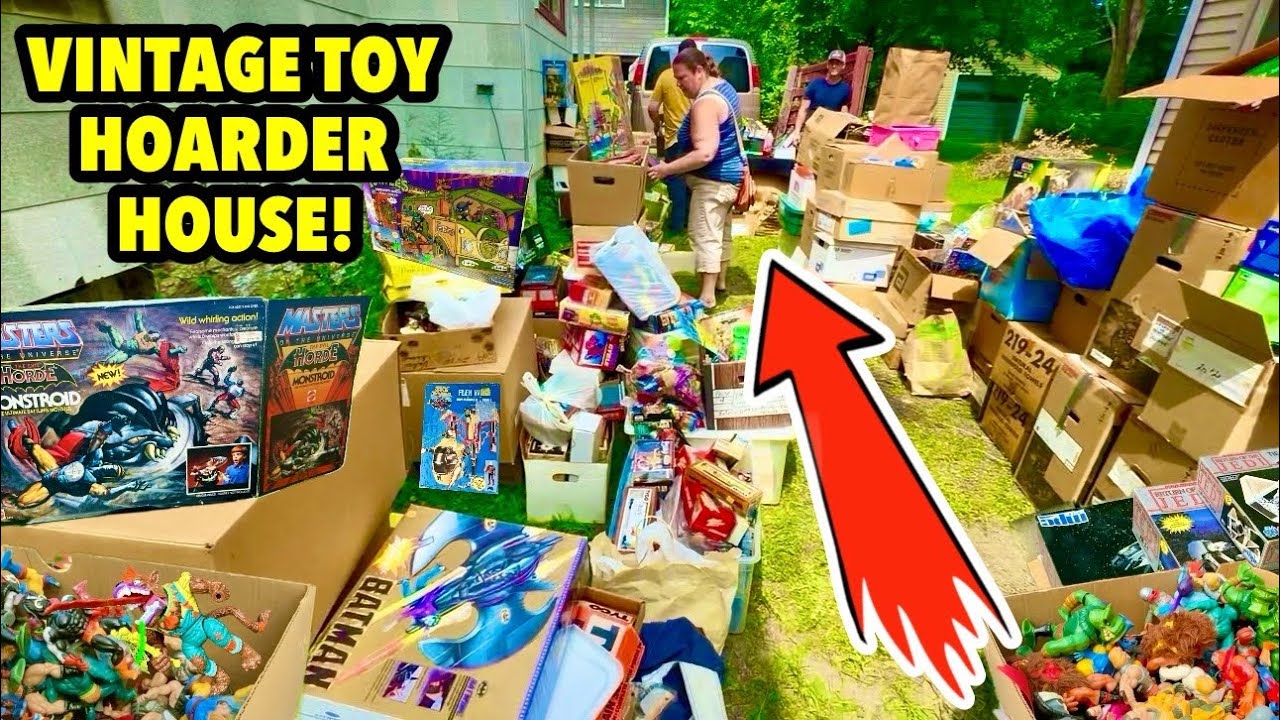 House Filled With THOUSANDS Of Vintage Toys! ALL For Sale! (Mind Blowing) 