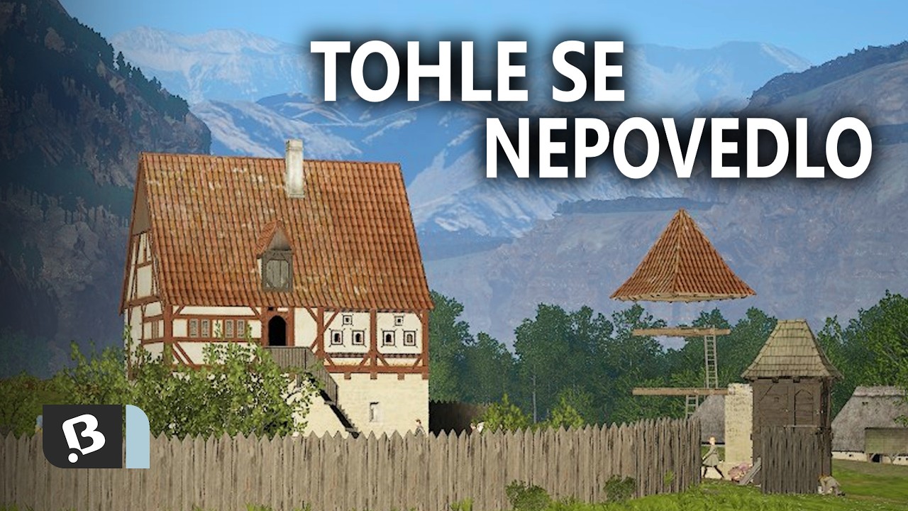 Přestavba hradu se nedaří | Manor Lords #8