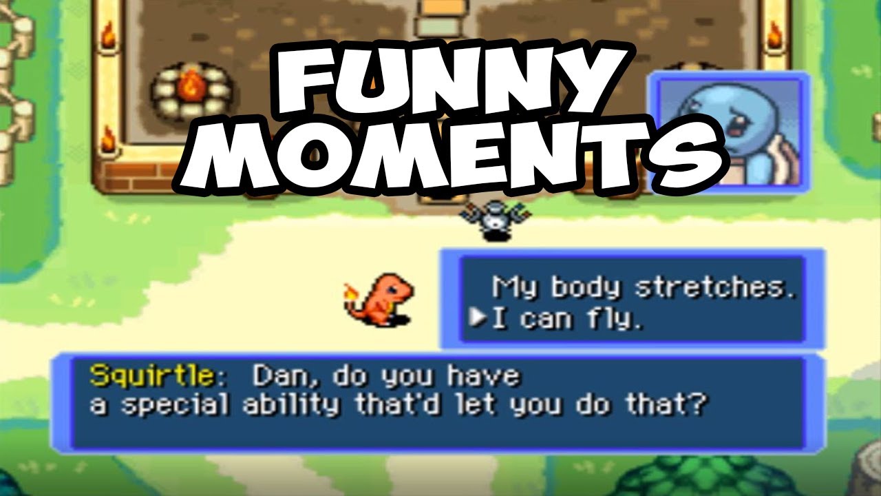 Funniest Moments - Pokemon Mystery Dungeon: Red / Blue Rescue Team