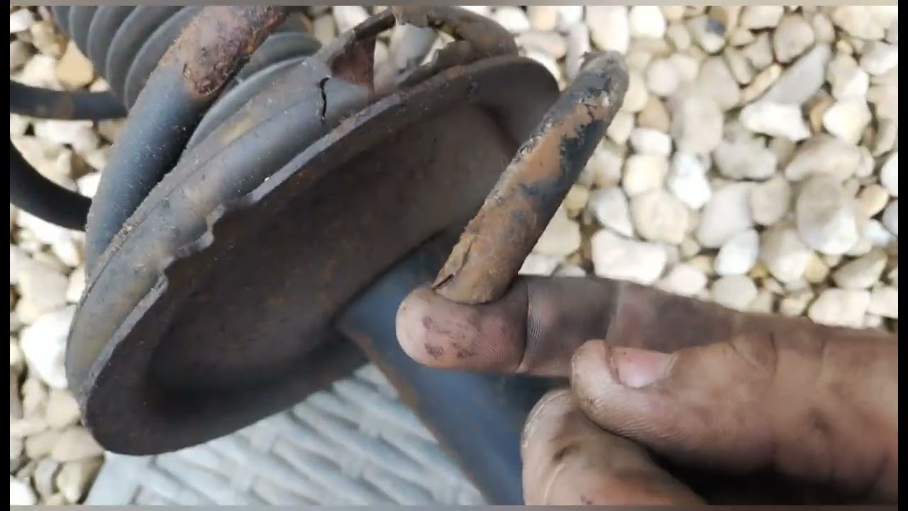 peugeot 307 front coil spring replacement