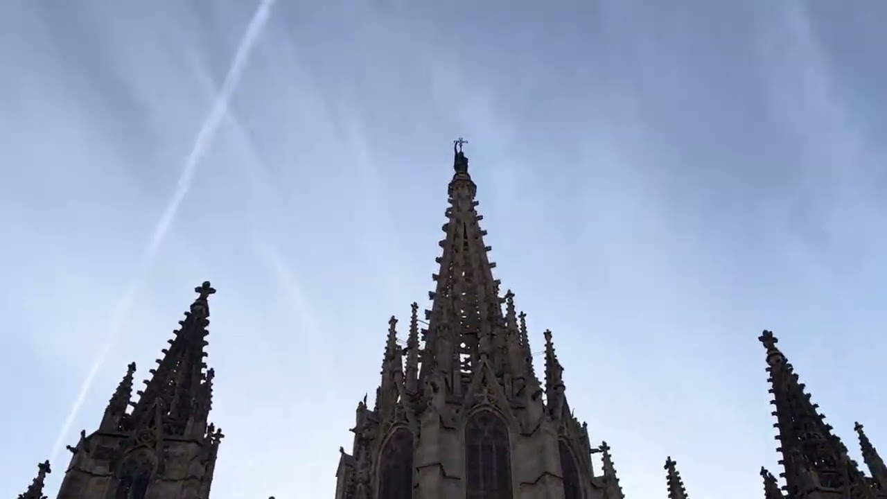 Площа перед Cathedral of Barcelona @viktorhrinchenko9119 