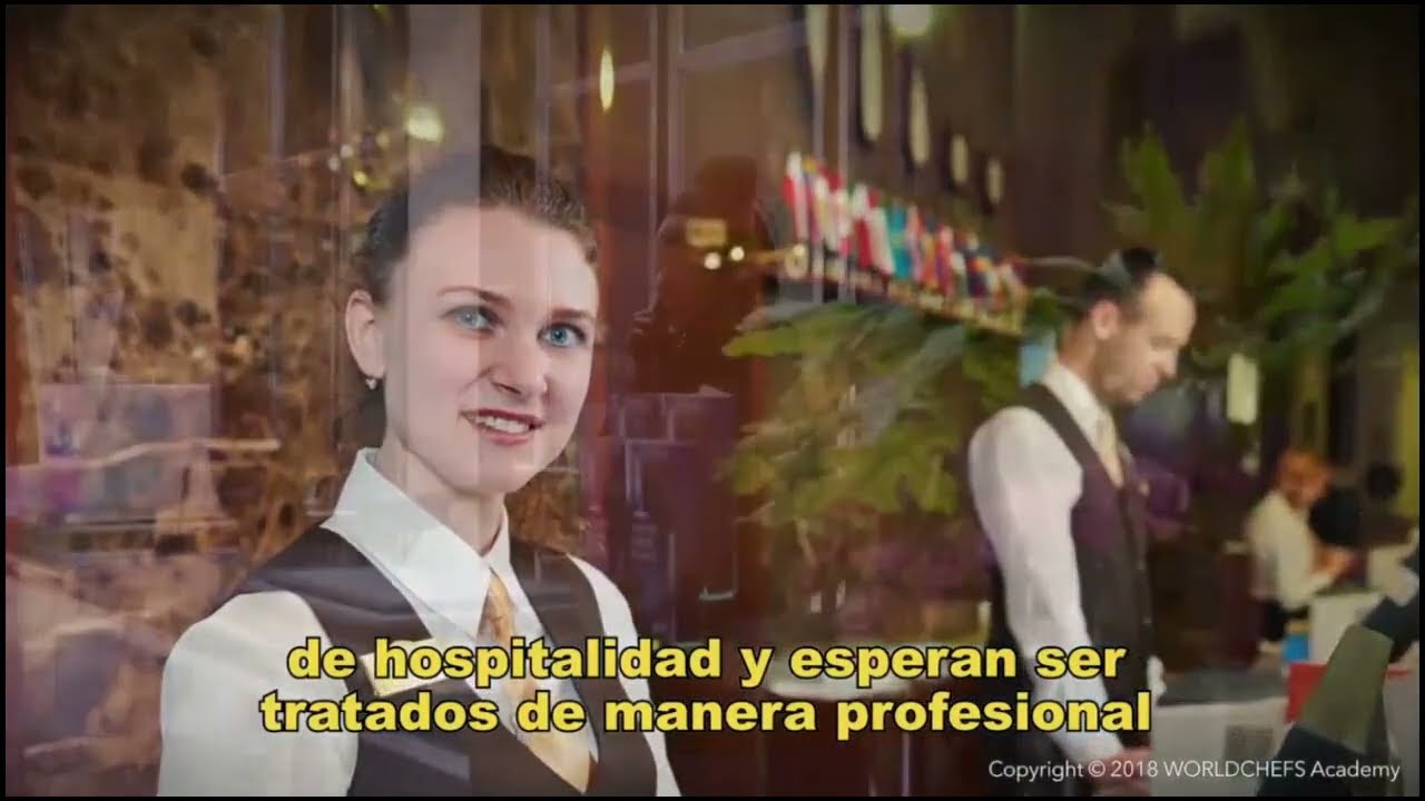 Hospitalidad y servicio al cliente.