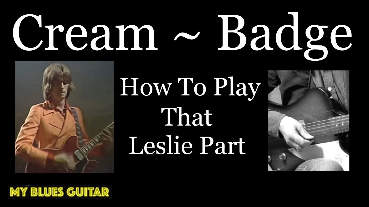 How to Play BADGE by CREAM - The Arpeggio