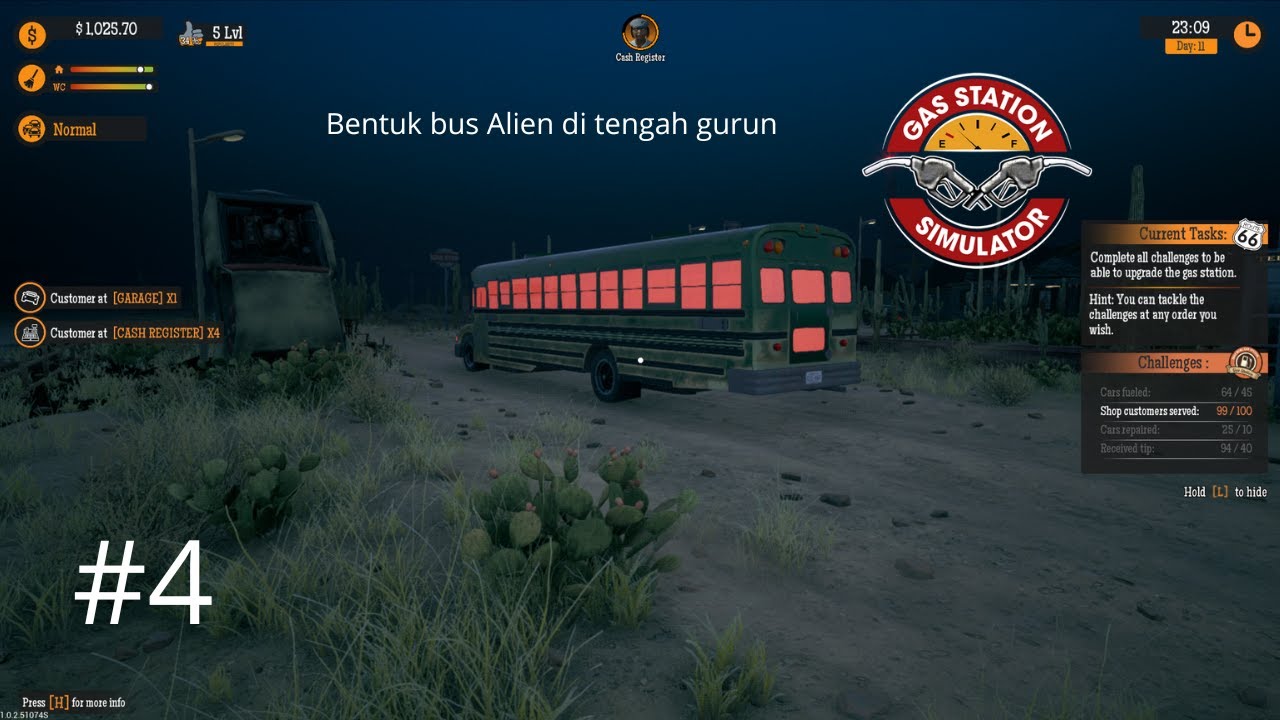 ALIEN DATANG DAN BELANJA BANYAK DI KIOS BENSIN  - Gas Station Simulator GAMEPLAY #4