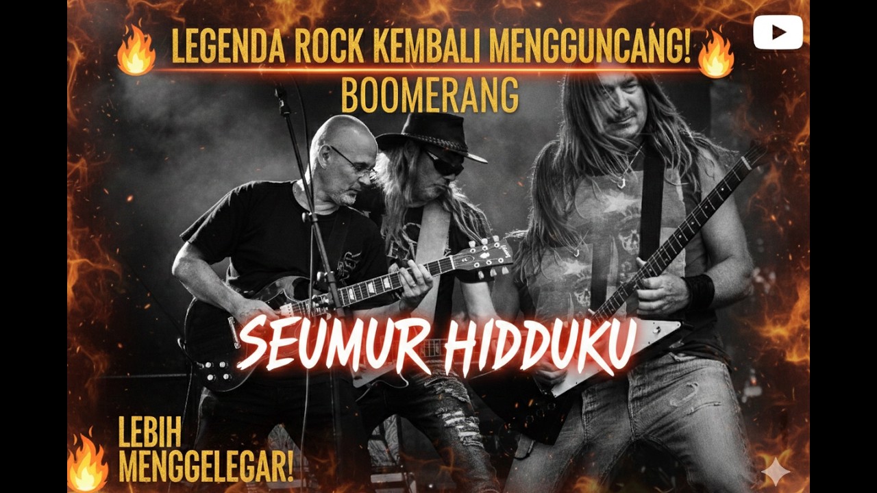 Legenda Rock Kembali Mengguncang! 🔥 BOOMERANG – Seumur Hidupku