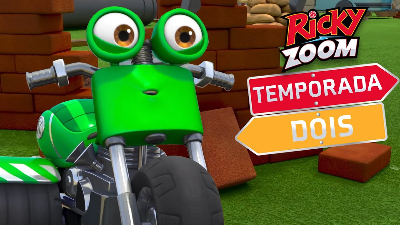 O DJ é o chefe ⚡️Segunda temporada ⚡️ Desenho Animado De Moto | Ricky Zoom Brasil
