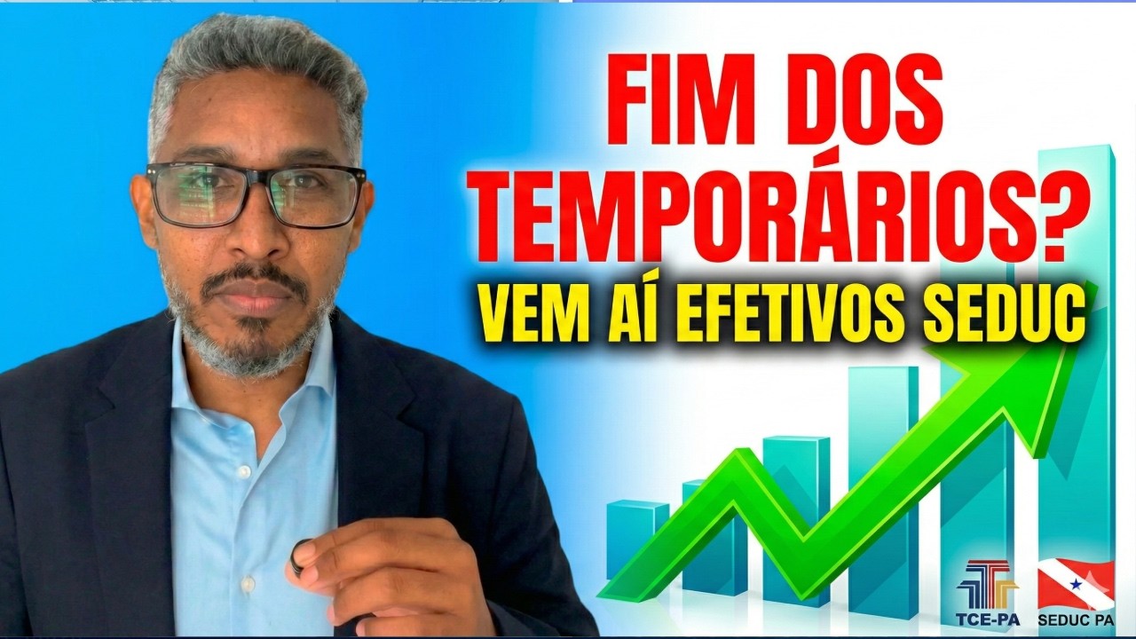 TCE EXIGE Concurso SEDUC PA! O Fim dos Temporários? (Como passei na mesma situação em 2008)