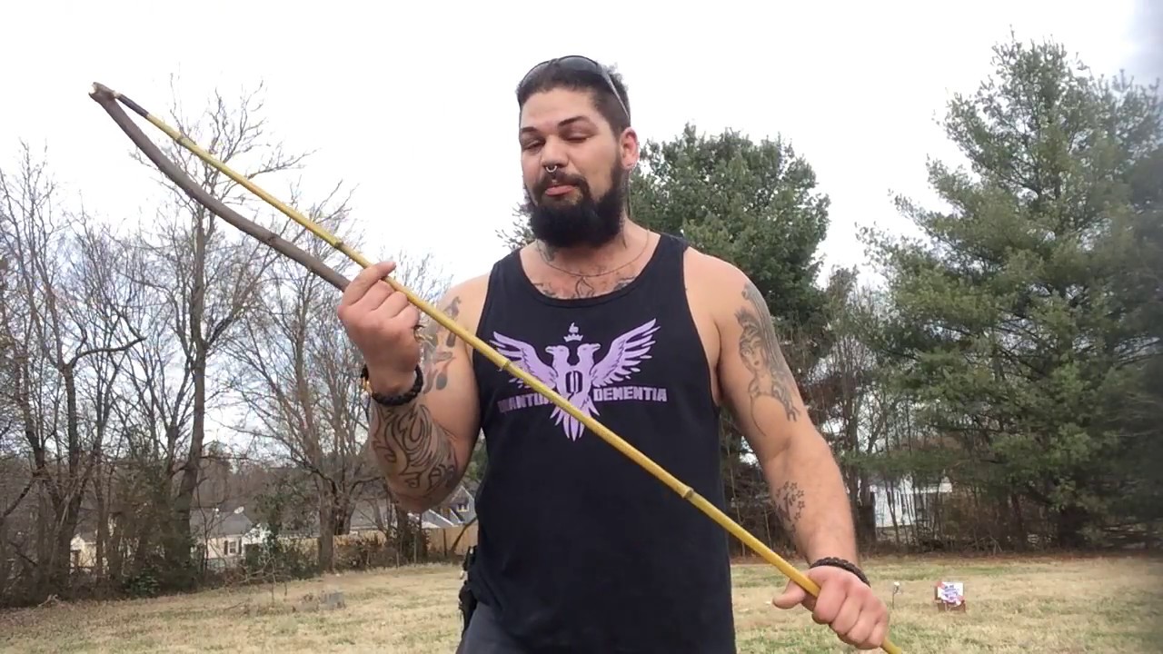 Making The Atlatl and Bamboo Dart