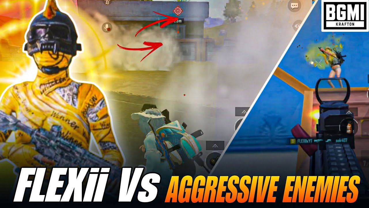 Omg 😱 21 killed in livik Map Solo vs 50 Aggressive Enemies | Flexii 1v4 Amazing Clutch | BGMI 🔱