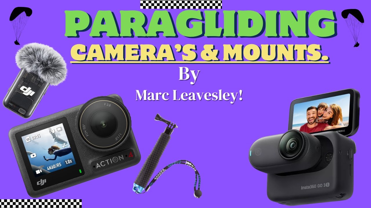 Paragliding - Camera's & Mounts