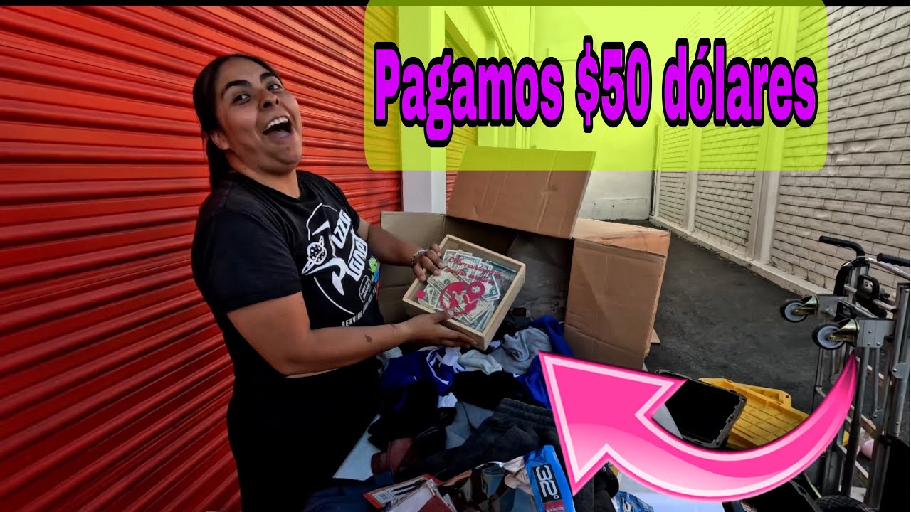 😲😮en contramos mucho dinero en almacén abandonado por $50 dólares en Estados Unidos 🤑
