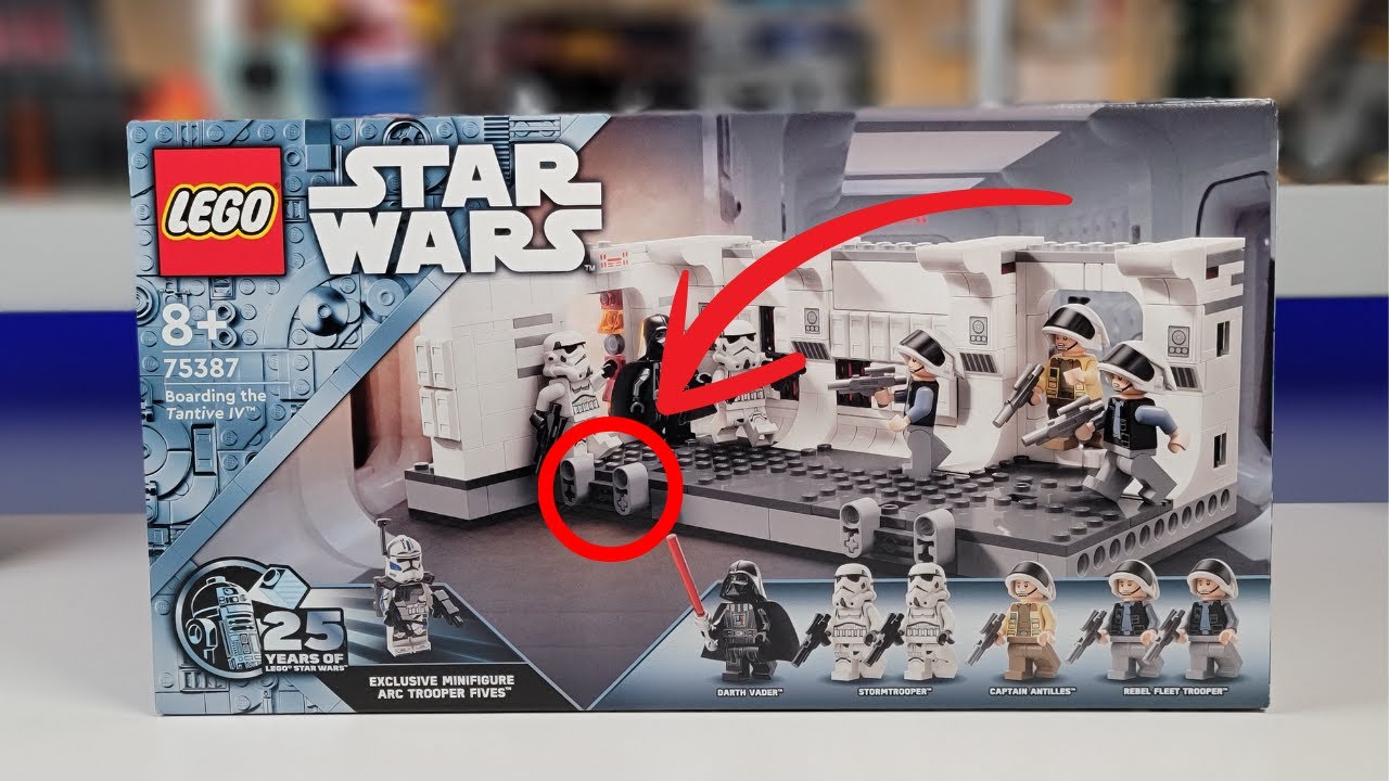 Как исправить ошибку при абордаже набора LEGO «Тантив IV» (ОБЗОР)