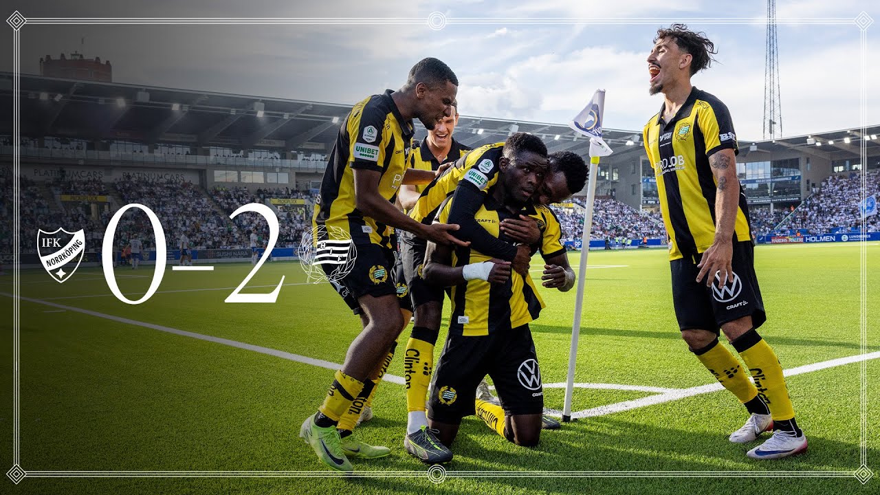 SAMMANDRAG | IFK Norrköping 0-2 Hammarby | Allsvenskan 2025