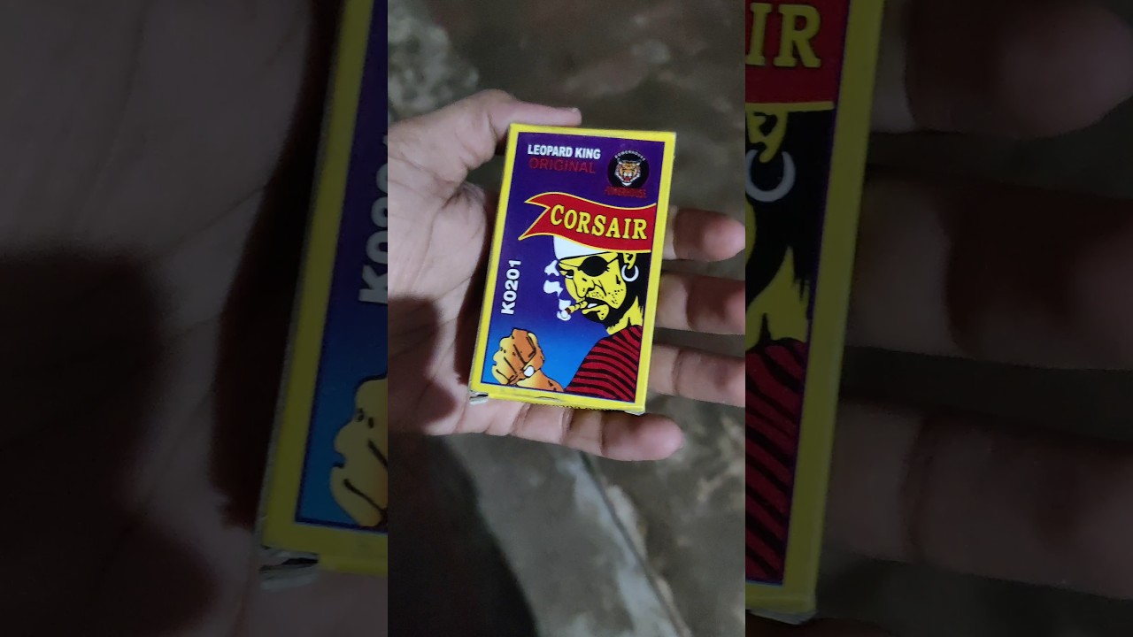 Bidi Bomb Corsair K0201 Testing #bomb #bidibomb #1million #crackers