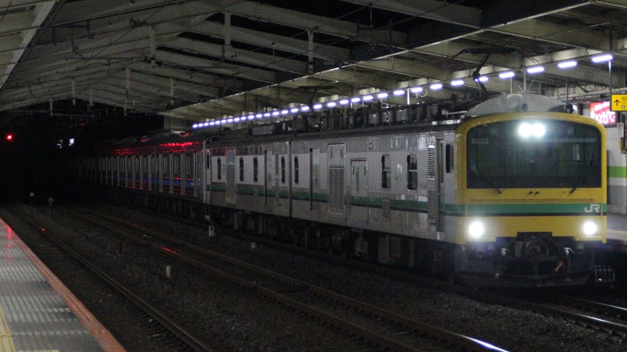 【仙石線205系3100番台廃車回送】E493系ｵｸ01編成+205系M6編成+205系M16編成南流山駅通過 配9548M