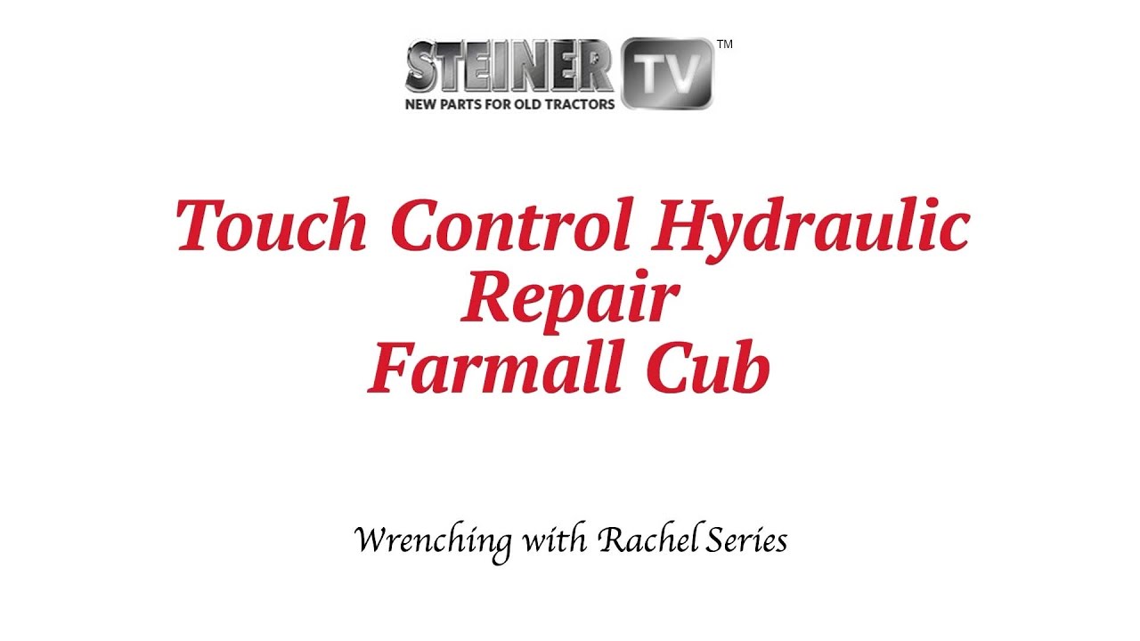 Touch Control Hydraulics on a Farmall Cub