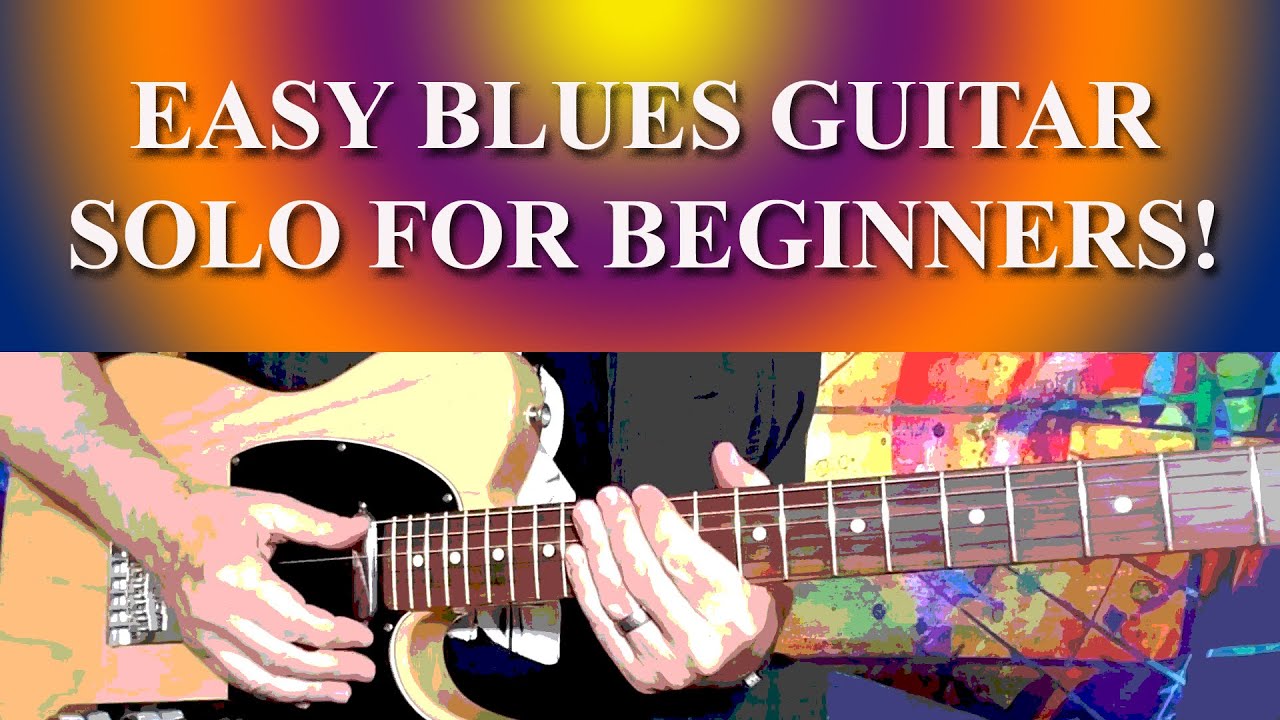 EASY BLUES GUITAR SOLO FOR BEGINNERS! - NO. 1