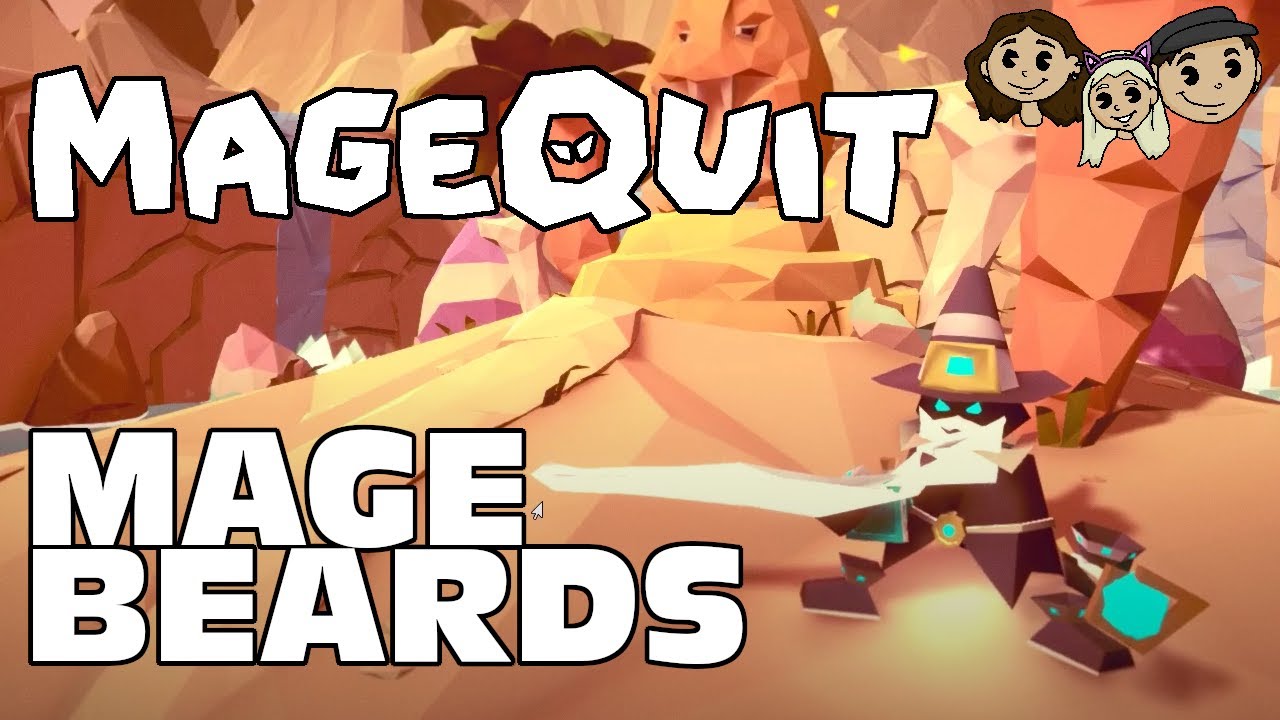 MageQuit Gameplay #2 : MAGE BEARDS | 3 Player