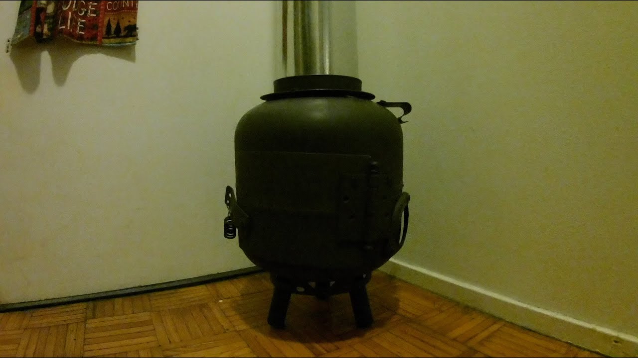 Propane tank stove build super easy with no welding
