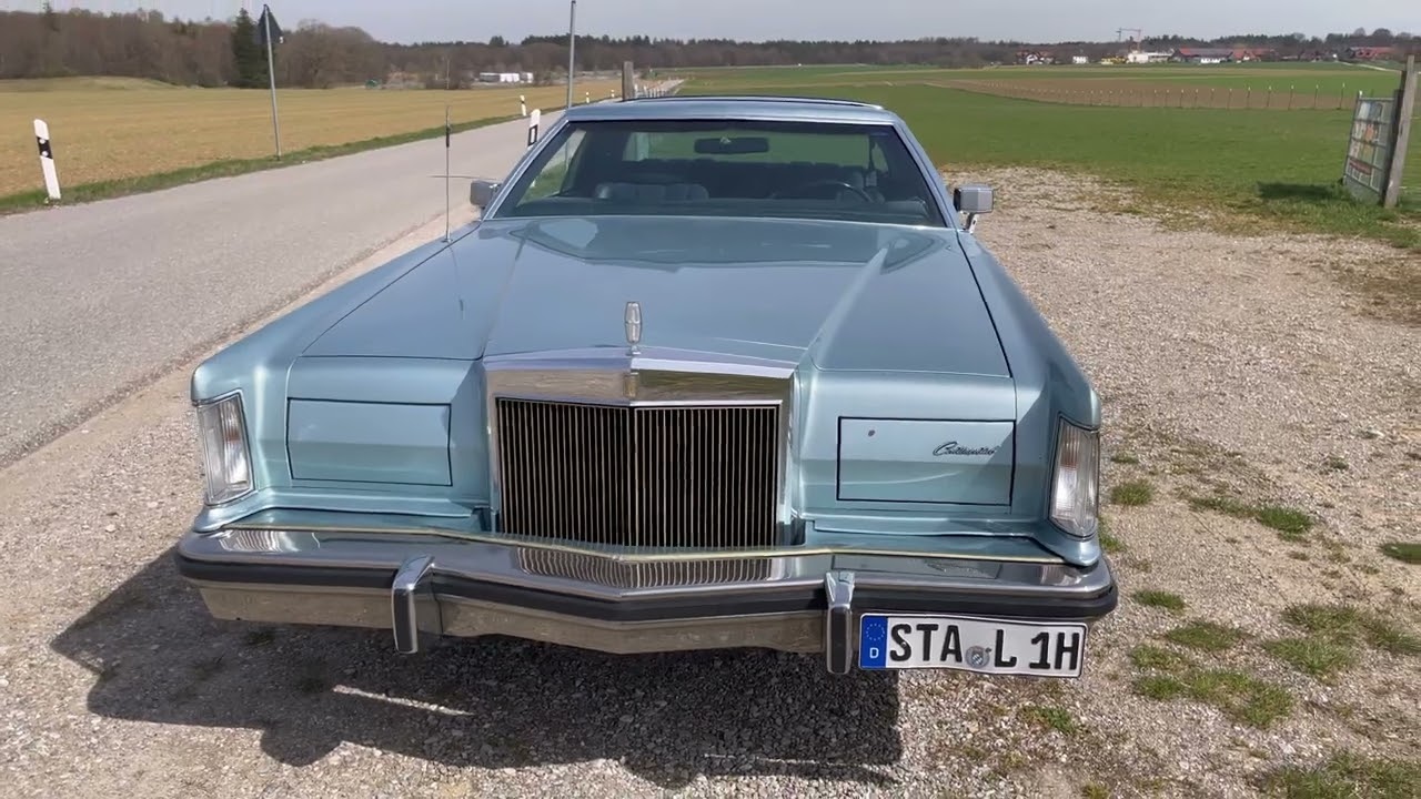 1979 Lincoln Continental Mk V collector’s series - in depth tour