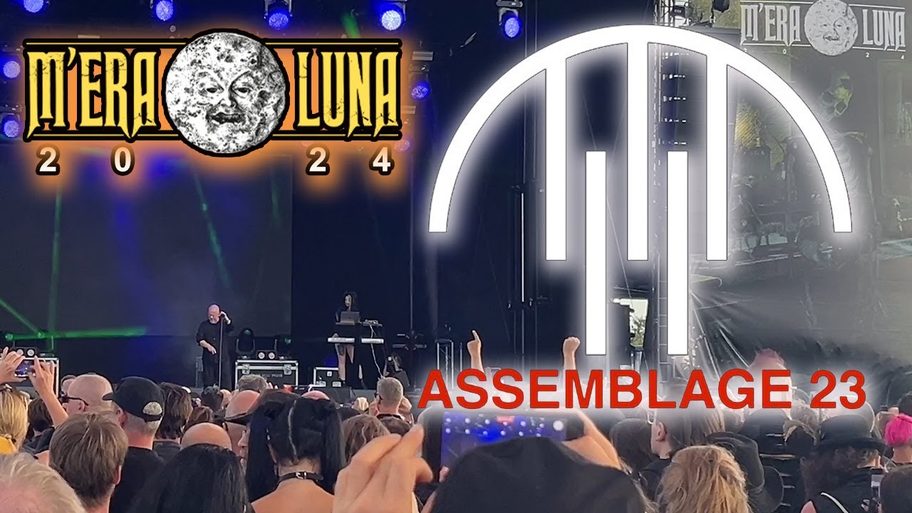 Assemblage 23  live @Mera Luna Festival 10.08.2024 (4K) Hildesheim Germany
