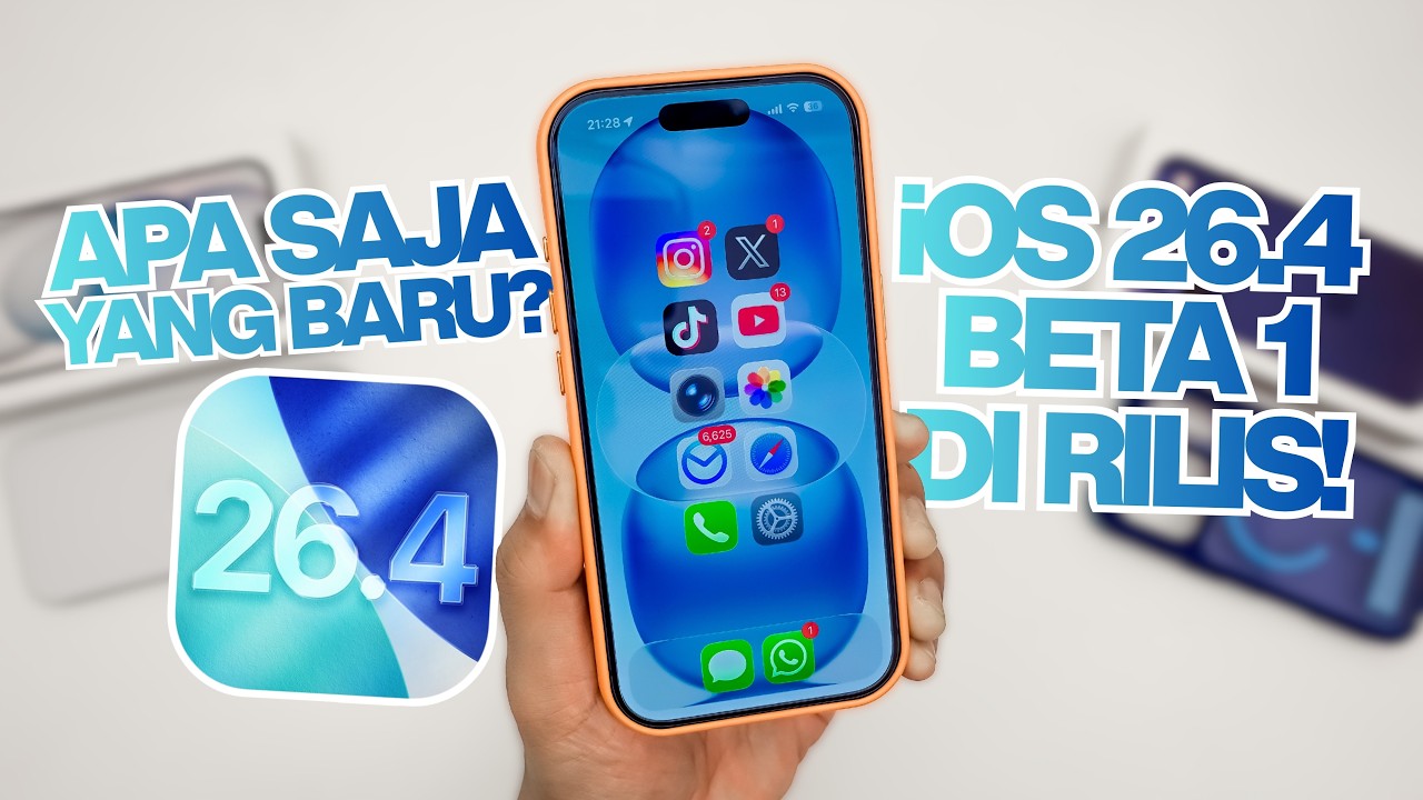 iOS 26.4 Beta 1 di Rilis! Ada Apa Saja Fitur yang Baru ???
