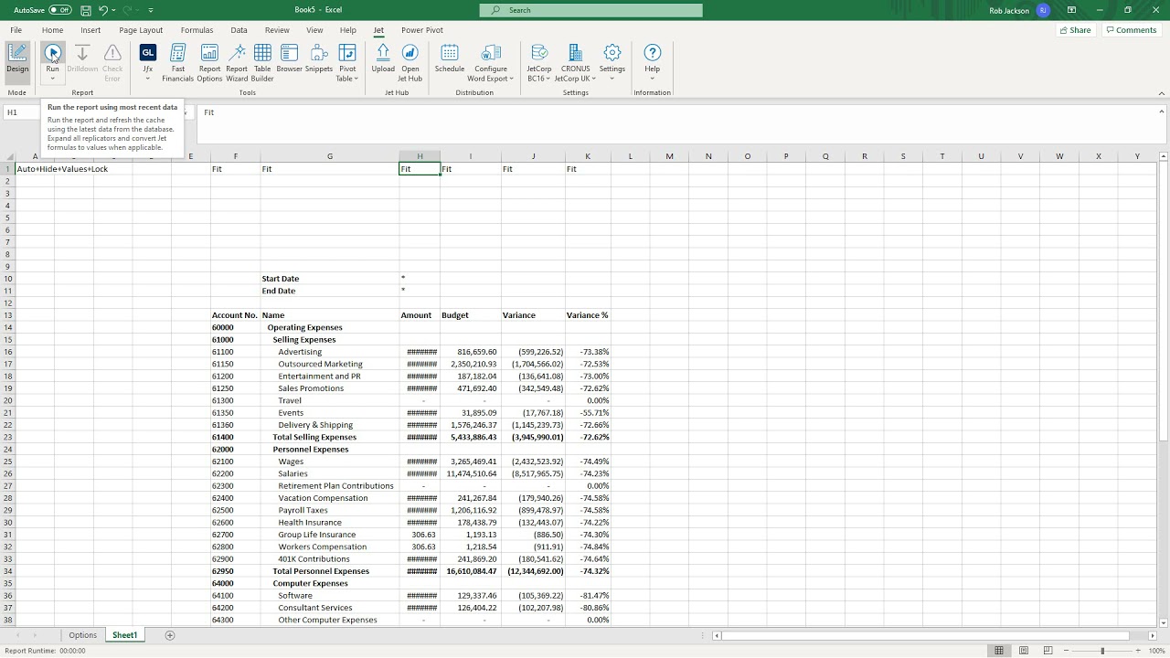 Jet Reports for Dynamics 365 BC ERP Overview