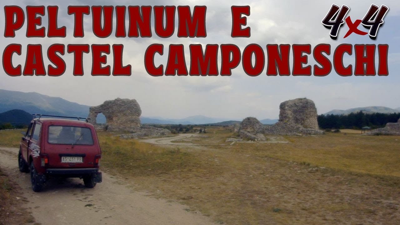 ITINERARIO 4x4 ABRUZZO - Percorso #offroad che tocca #Peltuinum e Castel Camponeschi