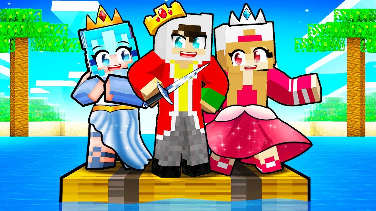 KRALİÇE KIZ HAYRANLARIM VS ENES ARSLAN RAFT ⚠️ Minecraft