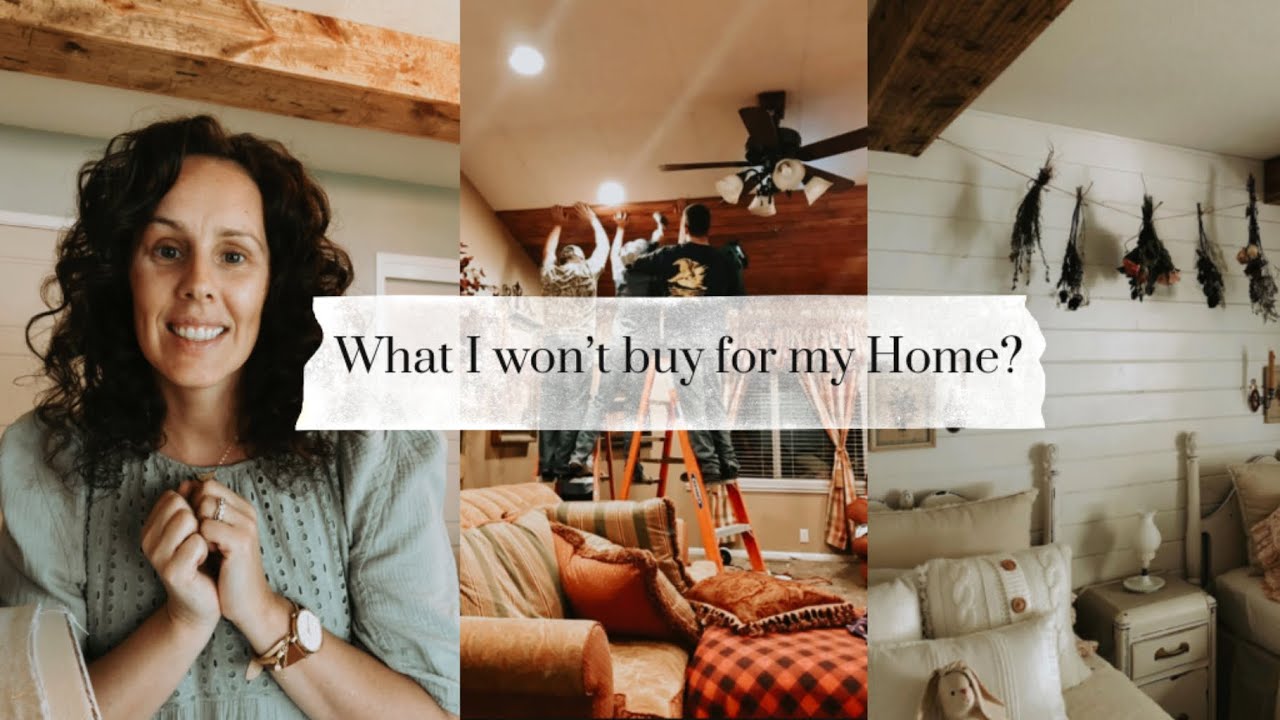 What I won’t buy Thrifting for my Home? / Changing my Home Decor /    Traditional to Cottagy