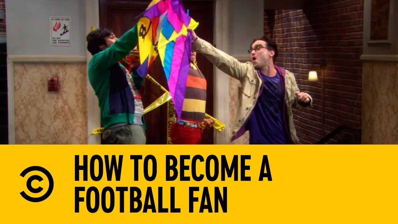 How To Become A Football Fan | The Big Bang Theory | Comedy Central Africa