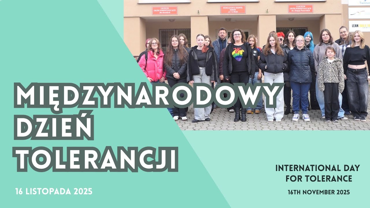 Międzynarodowy Dzień Tolerancji 2025 || International Day for Tolerance 2025