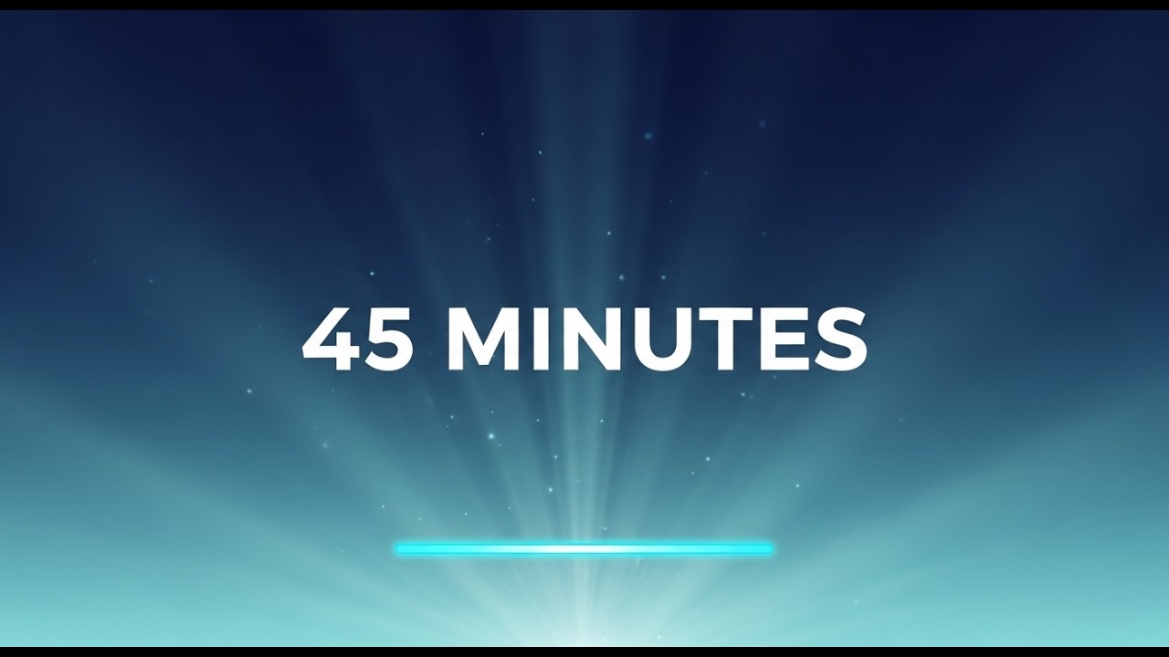45 Minute Focus Timer ⏱️ Deep Work Study Session with Lofi Music | No Ads