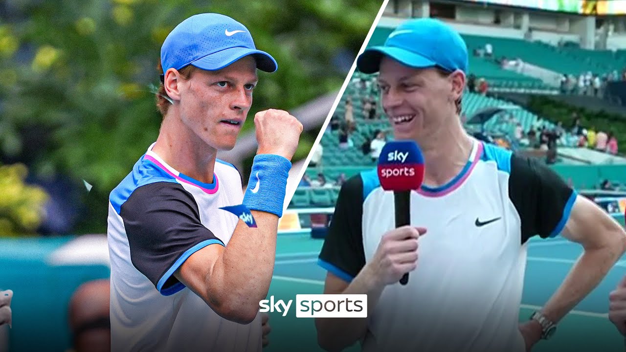 "I play with lenses" 👀 | How does Jannik Sinner hit the ball so HARD?