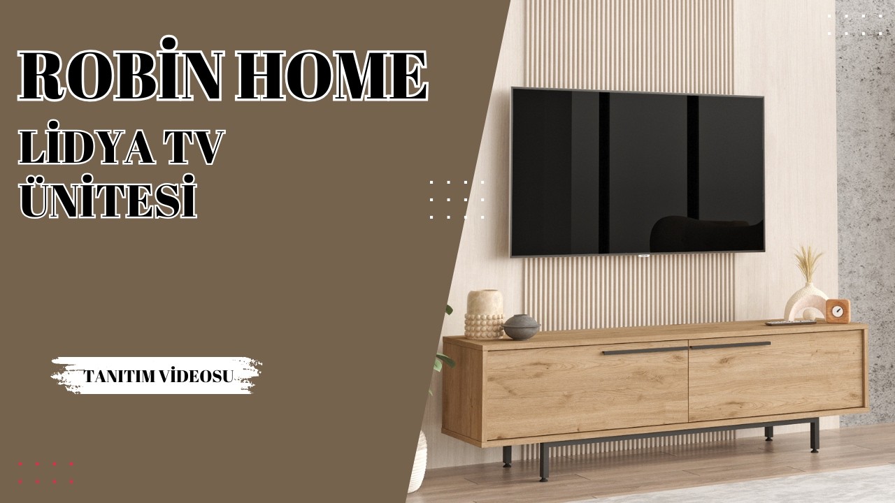 Robin Home Lidya Tv Ünitesi  Sepet Montaj Videosu