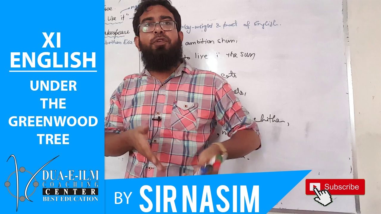 Under the Greenwood Tree (Urdu Explanation)