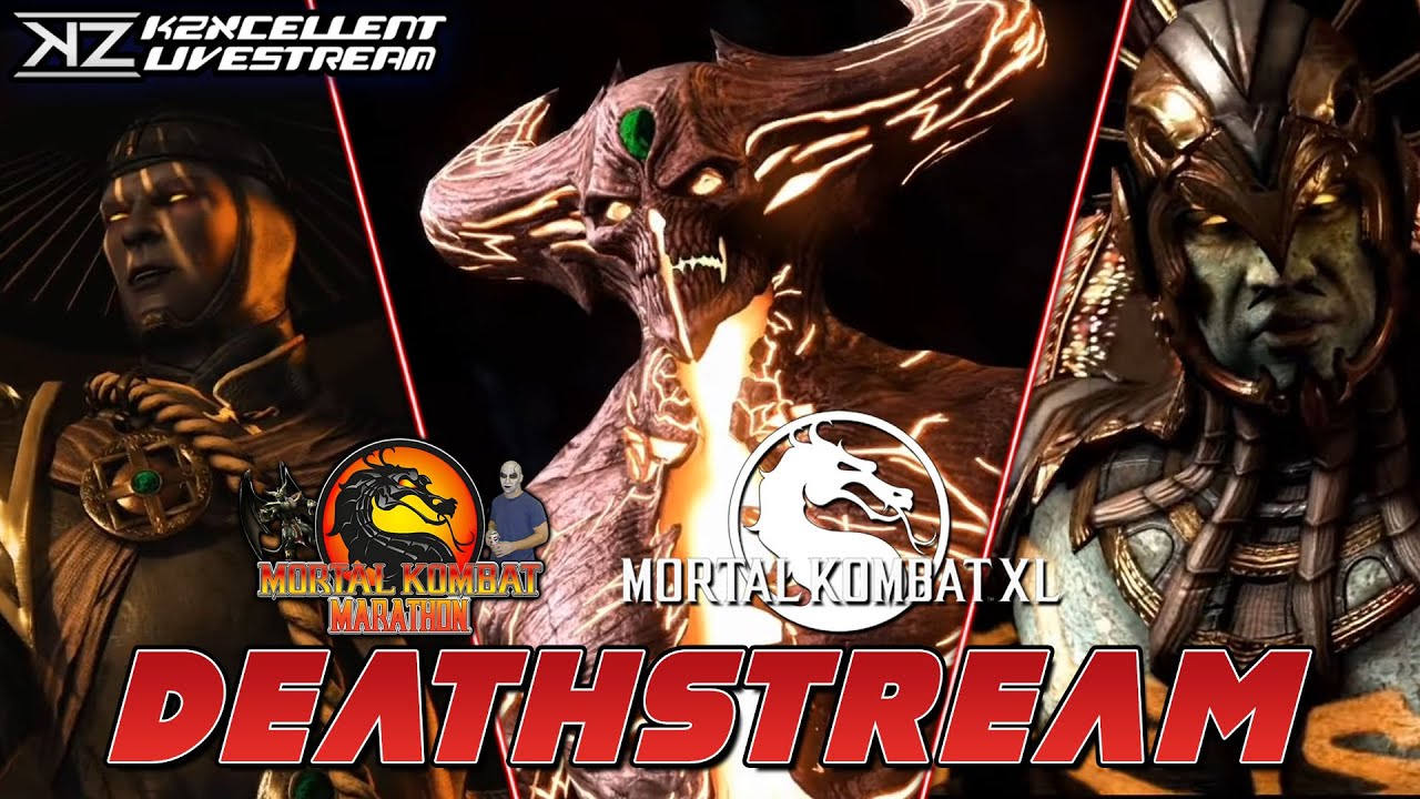 The Mortal Kombat X Deathstream | The Mortal Kombat Marathon | KZXcellent Livestream