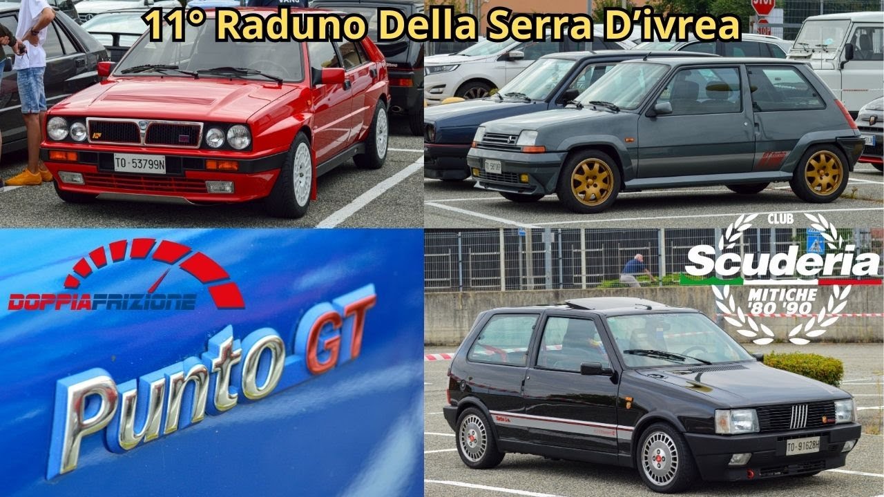 11° Raduno Della Serra D'ivrea 2023 - Club Scuderia Mitiche 80' 90'