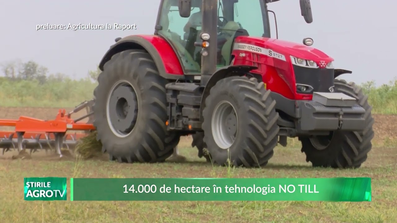 14 000 de hectare în tehnologia NO TILL 26 09 2024