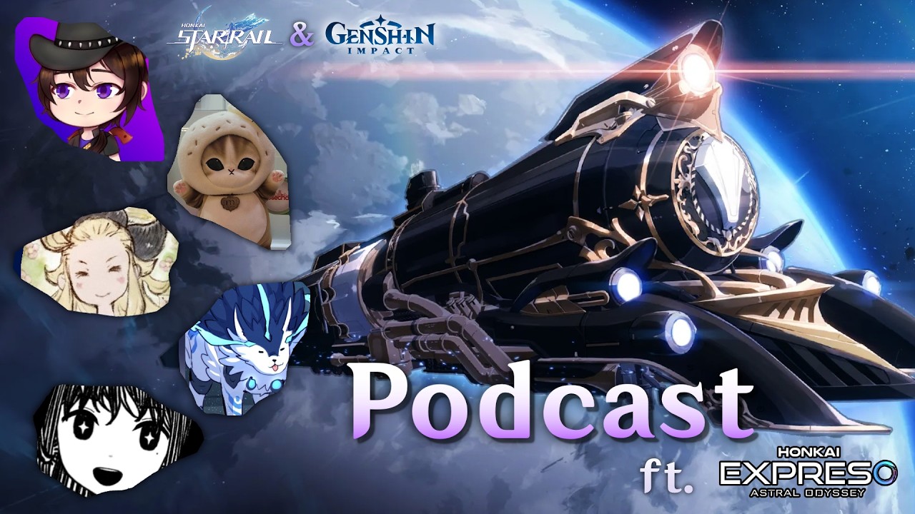 🔴Me colé entre el expreso para un podcast  [ Genshin Impact & Honkai Star Rail]