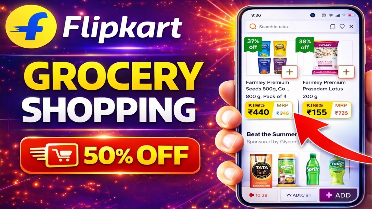 Flipkart Se Ghar Ka Ration Kaise Kharide (2026) | Full Grocery Shopping Guide