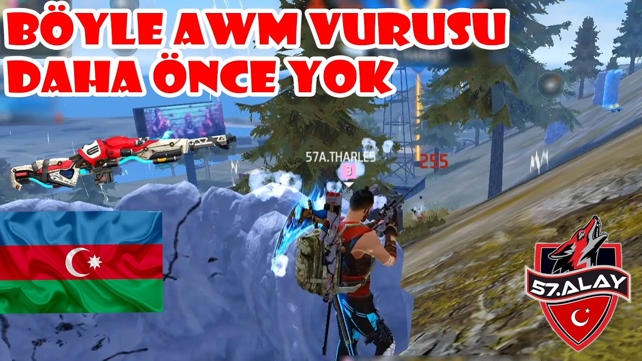 AZERBAYCANIN EN İYİ AWM OYUNCUSUYLA TURNUVAYA GİRDİK l YENİ KADRO l #FREEFIRE