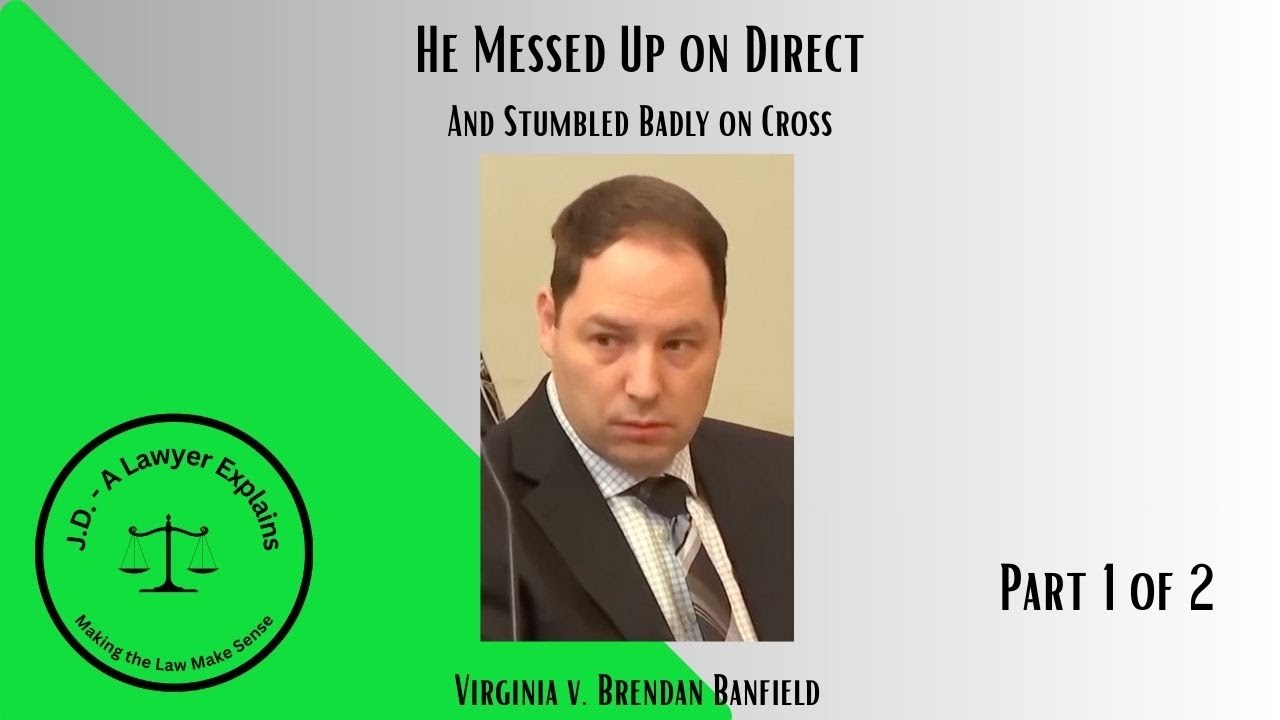 Brandon Blows Easy Question on Direct, Flip Flops on Cross Examination